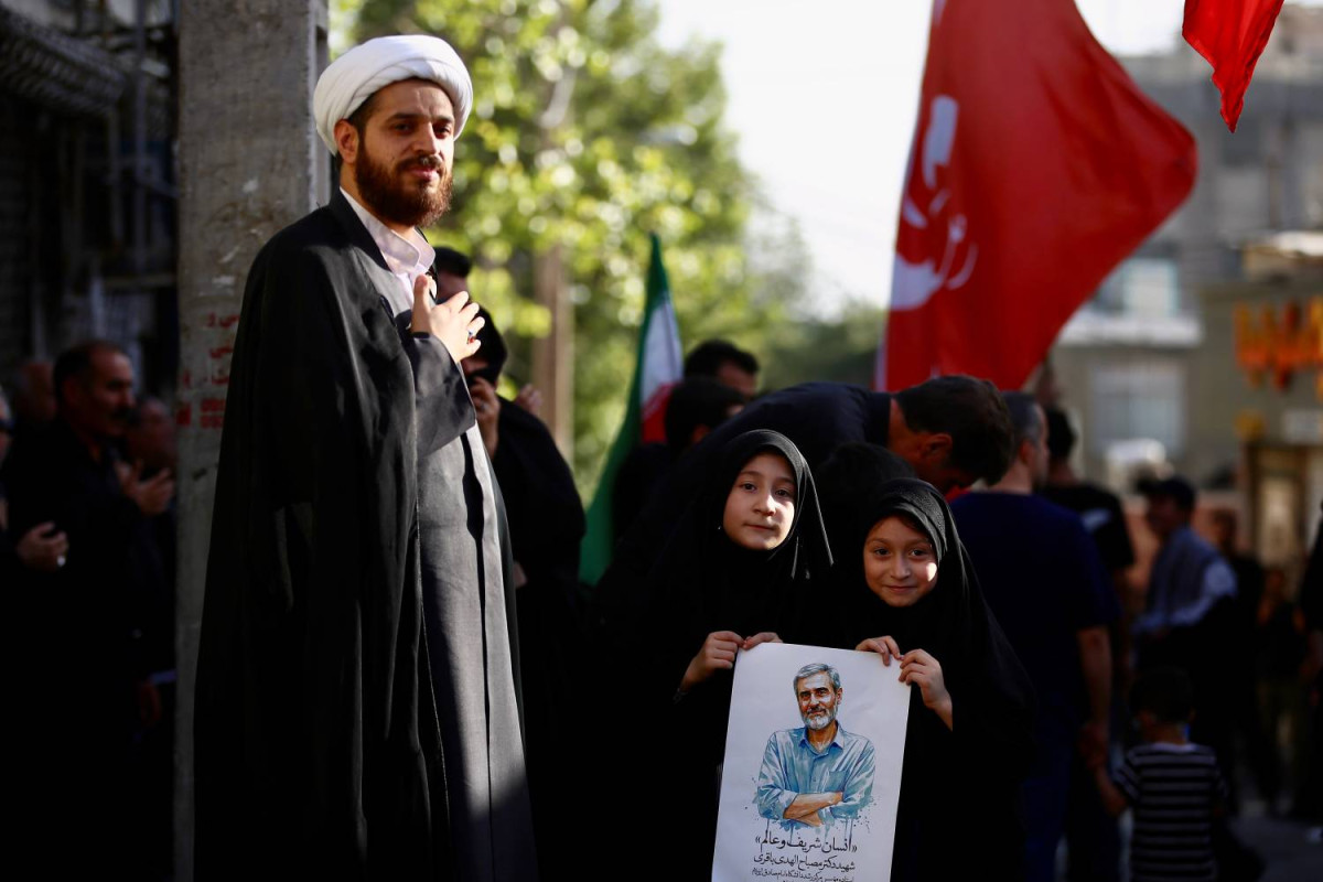 مراسم تشییع پیکر داماد رهبر شهید انقلاب