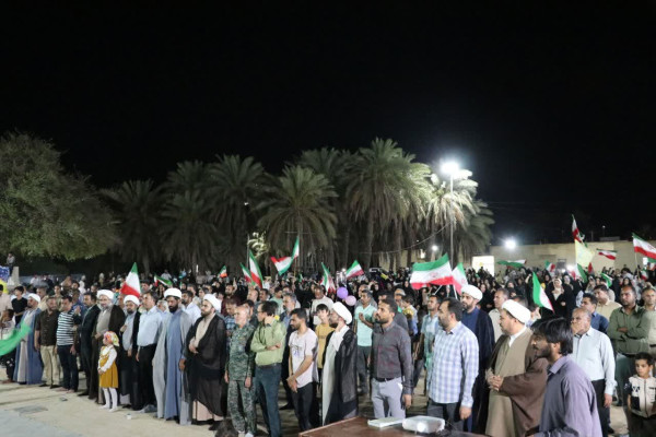 جشن بزرگ غدیر در آستان مقدس امامزادگان حاجی‌آباد برگزار شد
