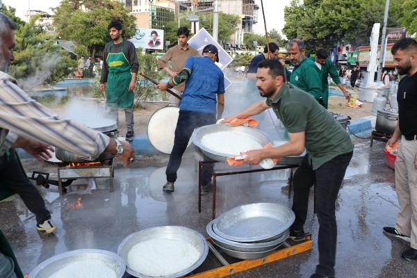 مهمونی غدیر در خراسان شمالی به روایت تصویر
