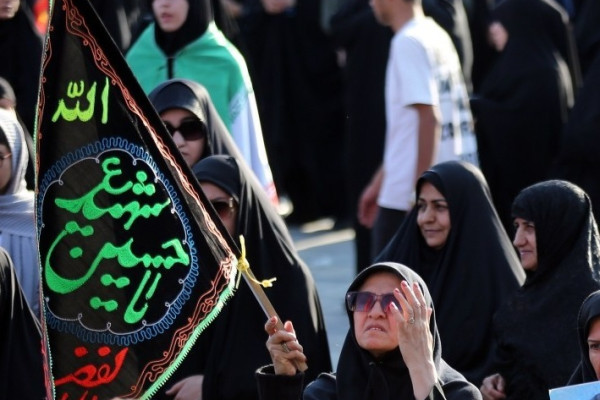 مراسم عزاداری یوم العطش در همدان
