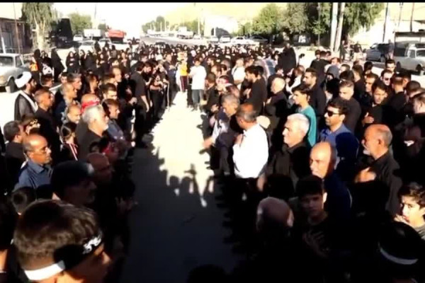 برگزاری مراسم عزاداری و سوگواری تاسوعای حسینی در سطح شهرستان دره‌شهر