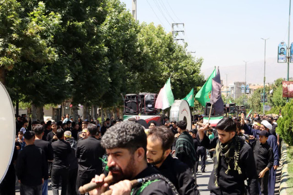 تاسوعای حسینی در کامیاران