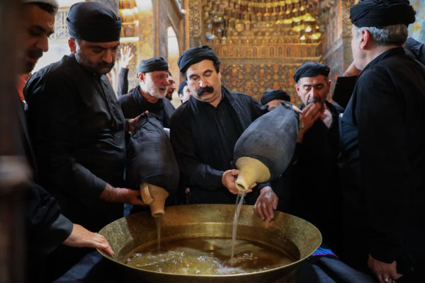 عزاداری ماه محرم در مجموعه میراث جهانی شیخ صفی الدین اردبیلی