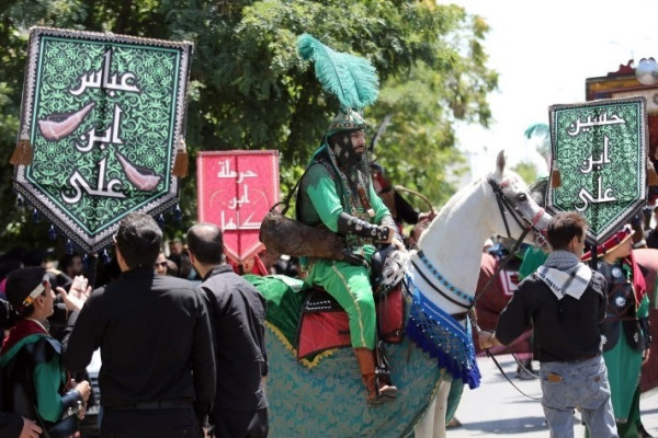 مراسم عزاداری سومین روز شهادت امام حسین (ع) در همدان
