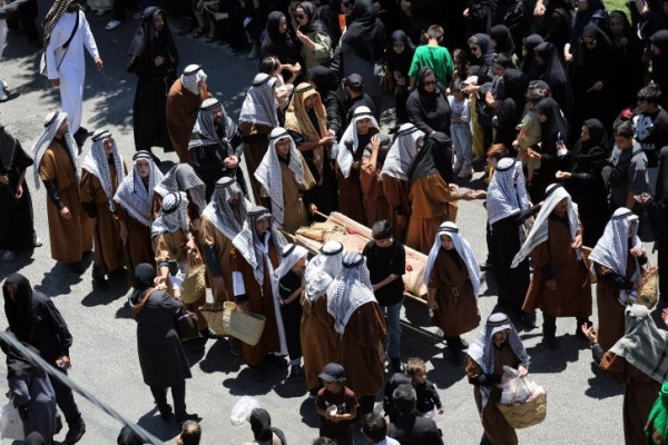 مراسم عزاداری سومین روز شهادت امام حسین (ع) در همدان