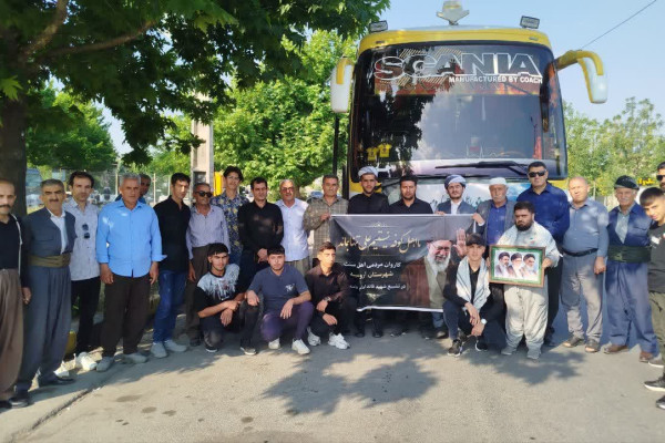 اهل سنت ارومیه برای تشییع رهبر شهید انقلاب اعزام شدند