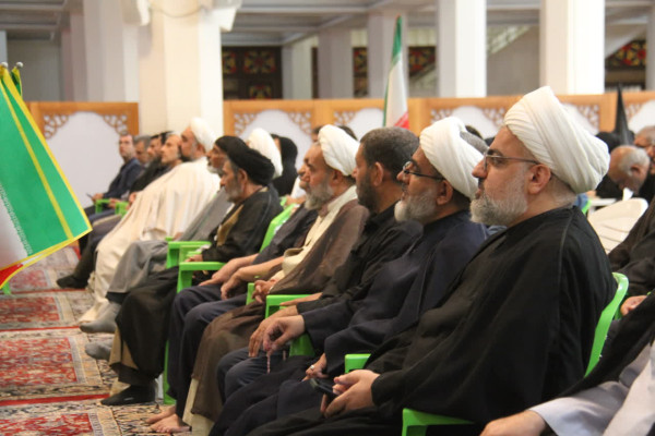 مراسم اجتماع اساتید دانشگاه و حوزه