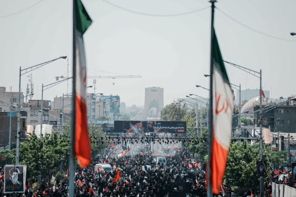 گزارش تصویری تشییع آقای شهید ایران