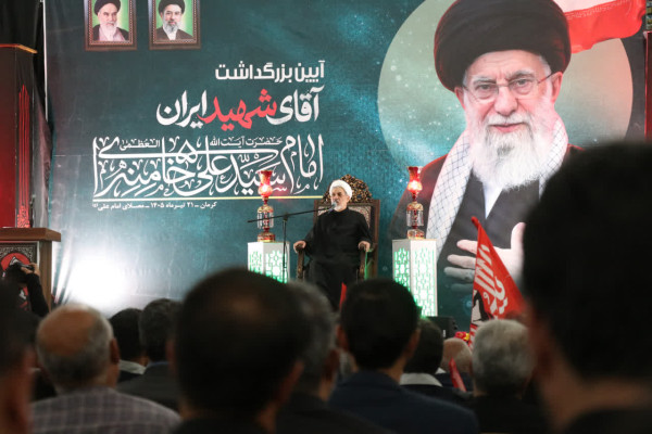 عزاداری هیئات کرمان در سومین روز تدفین رهبر فقید و شهید انقلاب