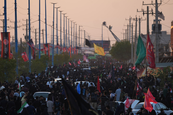 اهوازی‌ها در مسیر اربعین