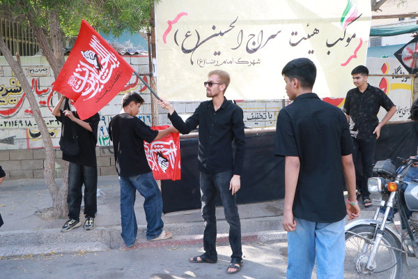 پیاده روی جاماندگان اربعین در بندرعباس
